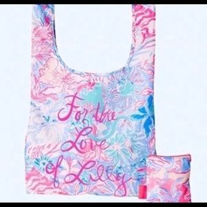 NEW Lilly Pulitzer Packable Bag